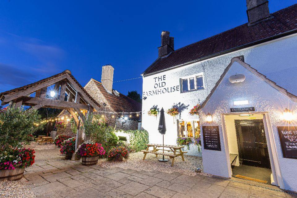 the old farmhouse
